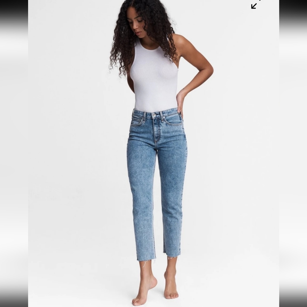 Rag & Bone Nina High-Rise Cigarette - In Calypso - 27